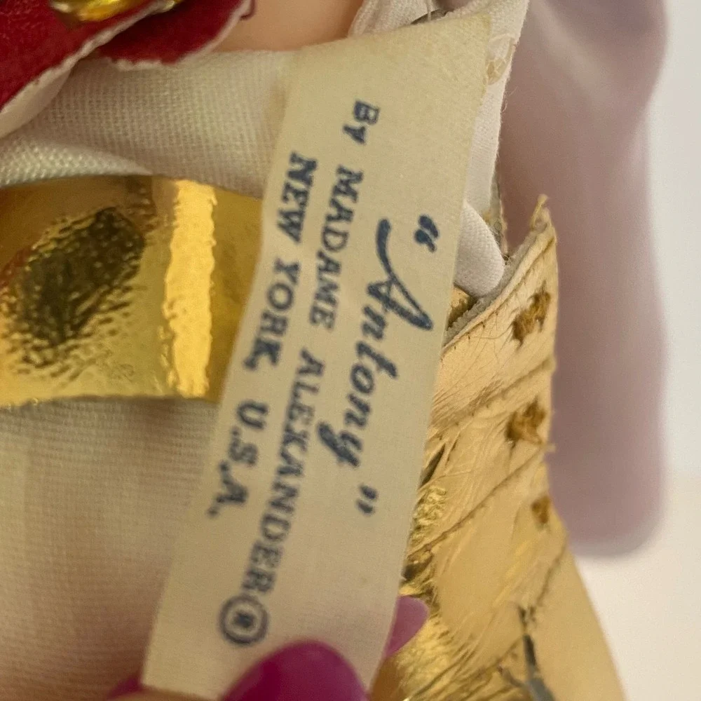 Madame Alexander Antony Doll ShakespeareSleepy Eye Excellent Vintage